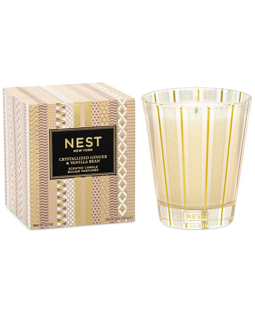 Nest New York Crystallized Ginger & Vanilla Bean Classic Candle, 8.1 oz.