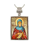 G.DeBrekht Saint Anthony Religious Holiday Jewelry Necklace Monastery Icons