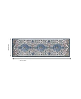 GelPro Nevermove Retro Taryn Kitchen Runner, 24" x 76"