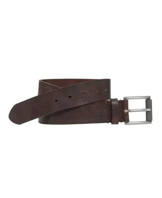 Johnston & Murphy Men's Casual Distressed Leather Belt