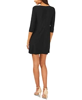 Msk Petite Embellished Shift Dress