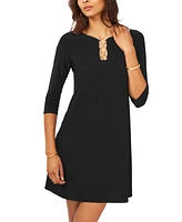 Msk Petite Embellished Shift Dress