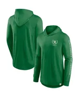 Men's Fanatics Green Oregon Ducks Photo Finish Hoodie Long Sleeve T-shirt