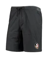 Men's Columbia Heathered Charcoal Florida State Seminoles Twisted Creek Omni-Shield Shorts