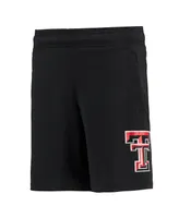 Big Boys Under Armour Black Texas Tech Red Raiders Tech Shorts