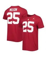 Men's Jordan Joe Mixon Crimson Oklahoma Sooners Alumni Name and Number Team T-shirt