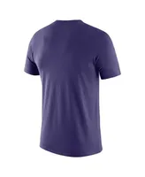 Men's Nike Purple Clemson Tigers Team Practice Performance T-shirt