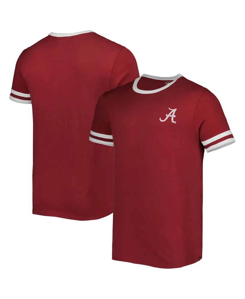 Men's '47 Crimson Alabama Tide Otis Ringer T-shirt