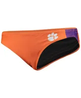 Women's Foco Orange Clemson Tigers Wordmark Bikini Bottom