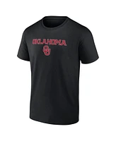 Men's Fanatics Black Oklahoma Sooners Game Day 2-Hit T-shirt