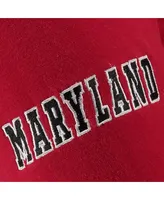 Big Boys Stadium Athletic Red Maryland Terrapins Logo Pullover Hoodie