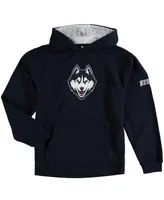 Big Boys Stadium Athletic Navy UConn Huskies Logo Pullover Hoodie