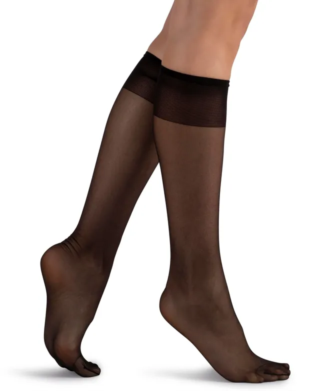 LECHERY Matte Silky Opaque 70 Denier 1 Pair Tights, Color: Black - JCPenney