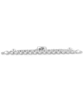 Forever Grown Diamonds Lab-Created Diamond Bolo Bracelet (1/4 ct. t.w.) in Sterling Silver