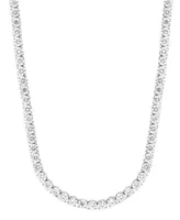 Badgley Mischka Lab Grown Diamond 18" Tennis Necklace (28-1/2 ct. t.w.) in 14k White Gold or 14k Yellow Gold