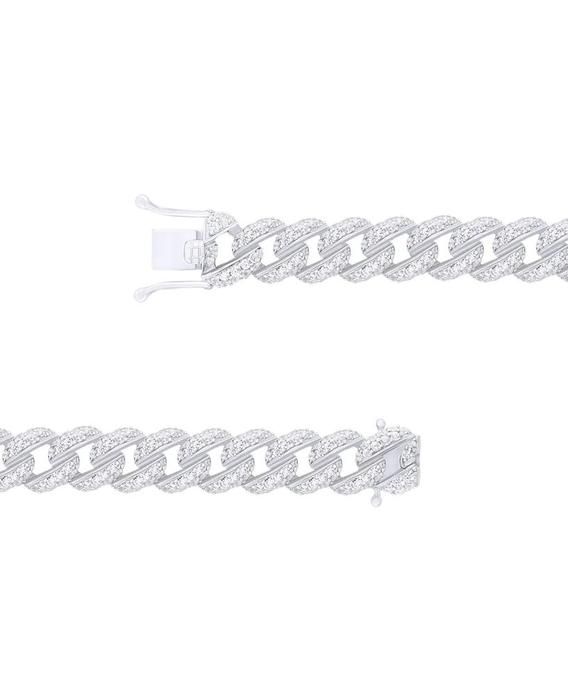Badgley Mischka Lab Grown Diamond Link Bracelet (6-1/4 ct. t.w.) in 14k White Gold