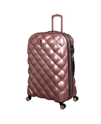 it Luggage St Tropez Trois 30" Hardside Checked 8 Wheel Expandable Spinner