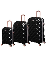 it Luggage St Tropez Trois 26" Hardside Checked 8 Wheel Expandable Spinner