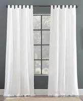 Archaeo Linen Cotton Blend Tab Top Curtain