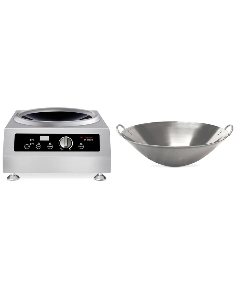 Spt Sr-34BWC-450E Countertop Commercial Wok & Wok