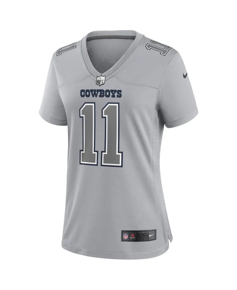 Women's Nike Micah Parsons Gray Dallas Cowboys Atmosphere Fashion Game Jersey