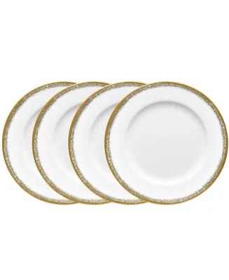 Noritake Haku Set of 4 Bread Butter and Appetizer Plates, Service For 4