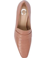 Journee Collection Women's Celina Kitten Heel Loafers