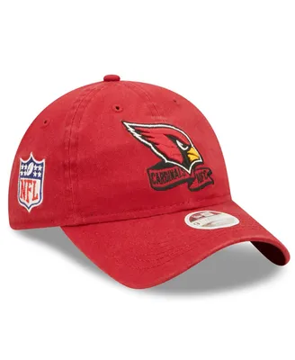 Women's New Era Cardinal Arizona Cardinals 2022 Sideline Adjustable 9TWENTY Hat