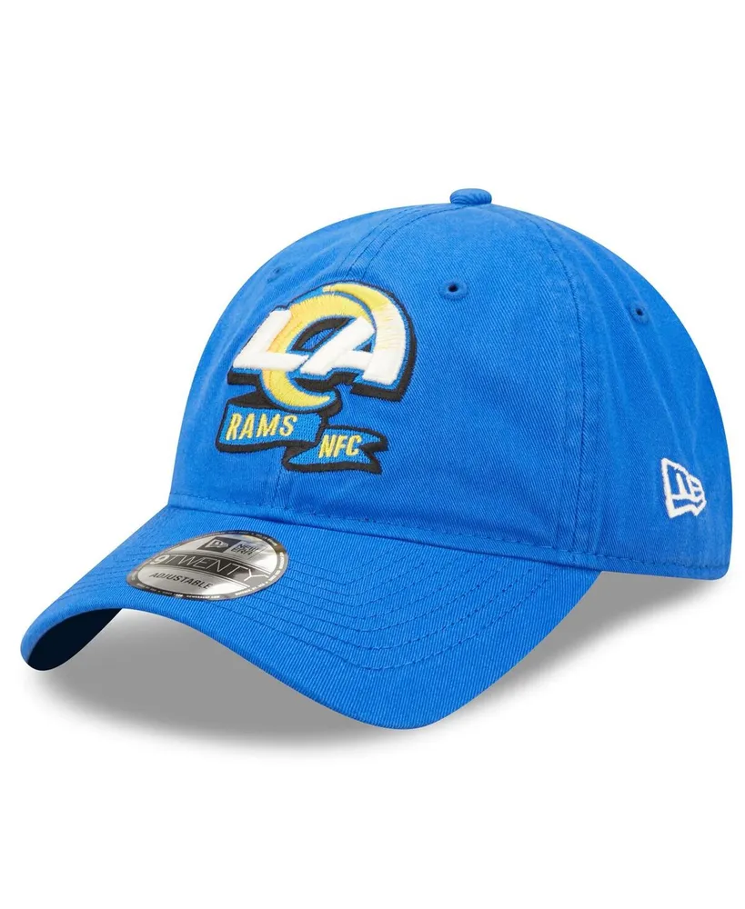 Men's New Era Royal Los Angeles Rams Otc 2022 Sideline 9TWENTY Adjustable Hat