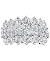 Effy Diamond Cluster Ring (2-3/8 ct. t.w.) in 14k White Gold