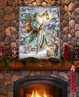 Designocracy Saint Nicholas Holiday Wall Art