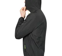 Society of Threads Men's Slim-Fit Solid Windbreaker