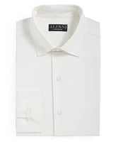 Alfani Men's Regular Fit Travel Ready Solid Dress Shirt, Created for Macy's