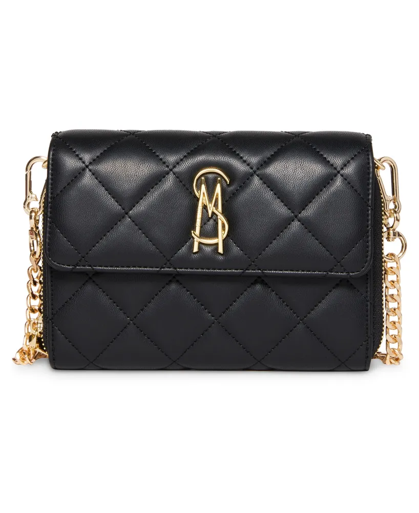 Steve Madden Women's Bcarina Quilted Crossbody Wallet