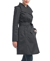 Kimi + Kai Women's Elsa Water-Resistant Hooded Trench Coat