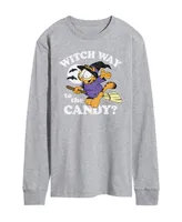 Airwaves Men's Garfield Witch Way Long Sleeve T-shirt