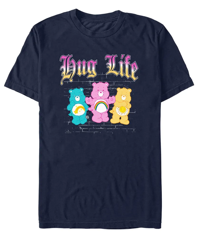 Fifth Sun Men's Care Bears Hug Life Short Sleeve T-shirt