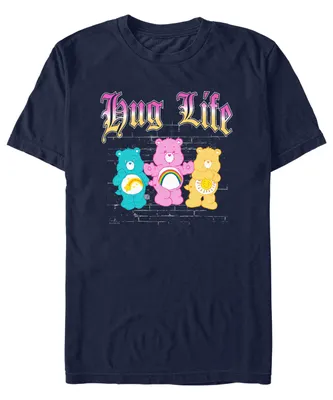 Fifth Sun Men's Care Bears Hug Life Short Sleeve T-shirt