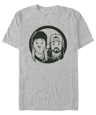 Fifth Sun Men's Jay and Silent Bob Short Sleeve T-shirt