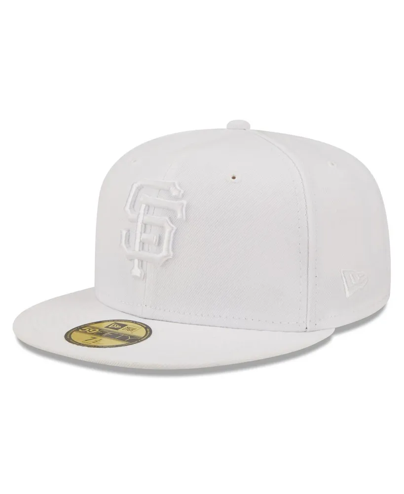 Men's New Era White San Francisco Giants Vice 59FIFTY Fitted Hat