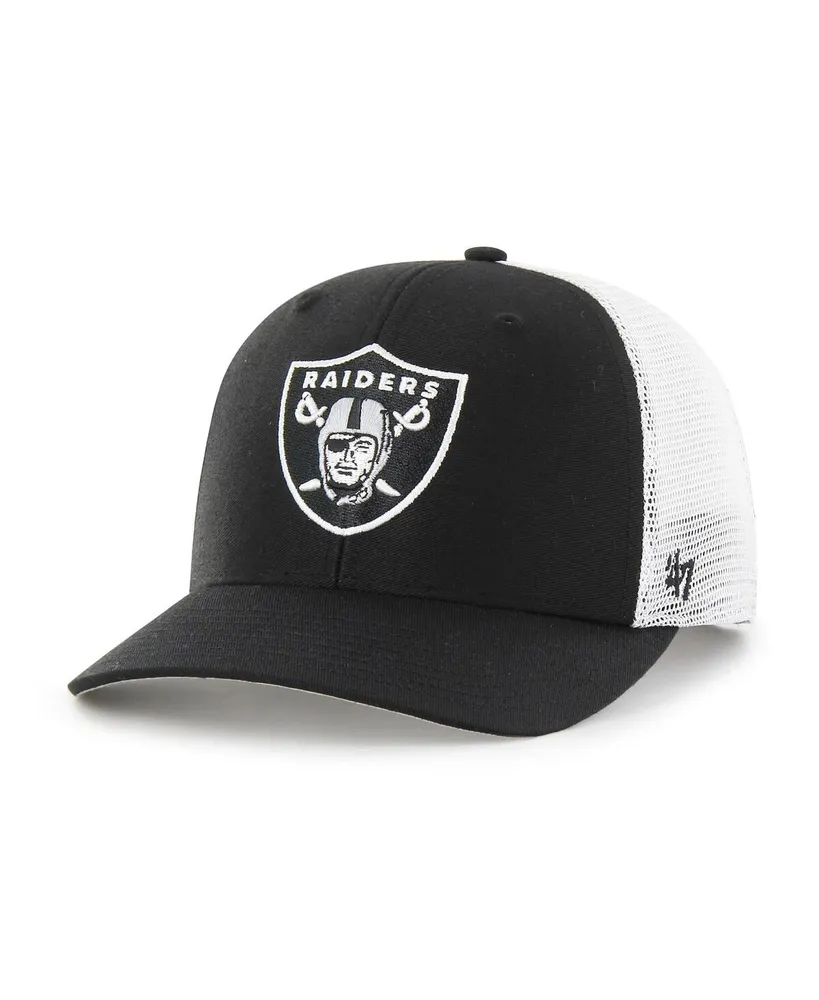 Las Vegas Raiders Men’s Black 47 Brand MVP Adjustable Hat