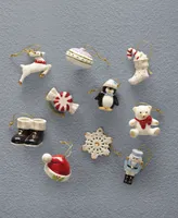 Lenox Christmas Memories 10 Piece Ornament Set