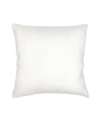 Summer Classic White Outdoor Large Pillow