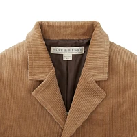 Hope & Henry Baby Boys Corduroy Blazer with Elbow Patches