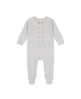 Hope & Henry Baby Boys Baby Footed Sweater Romper