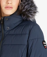 Pajar Women's Jupiter Stretch Long Quilted Puffer