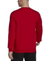 adidas Men's Feel Cozy Essentials Classic-Fit Embroidered Logo Fleece Sweatshirt