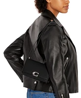 Coach Luxe Refined Calf Leather Bandit Crossbody Bag