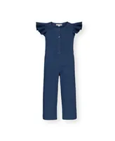 Hope & Henry Baby Girls Rib Knit Jumpsuit