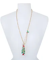 Betsey Johnson Fish Pendant Long Necklace